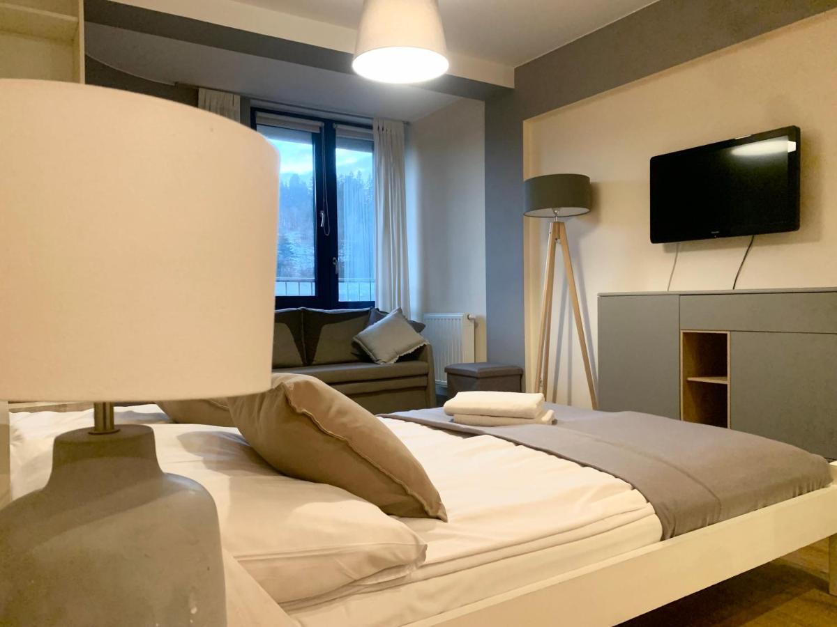 Krynica Apartamenty Apartament Studio Centrum 70 Kültér fotó